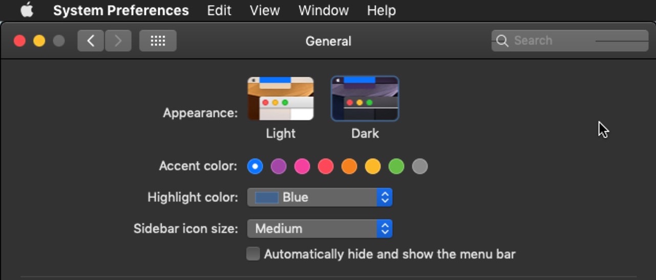 visual studio enable dark mode
